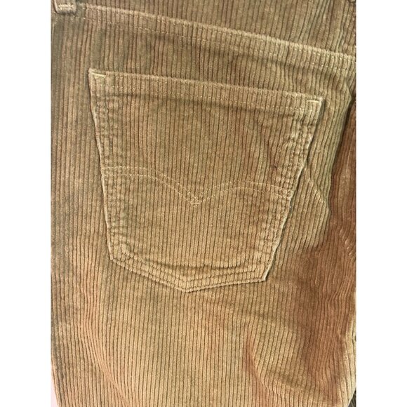 Levi's Low Pro Corduroy Straight Pants Mens 30x30 Irregular Mid-Rise Brown $69 - Picture 5 of 14